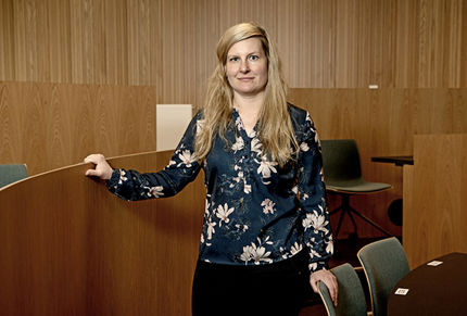 Programkoordinator Lena Vestli.  Foto: Helge Skodvin