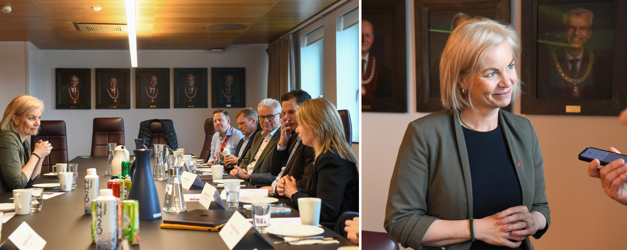 Aasland  Bjørg Marit Eknes, Steffen Juranek, Geir Mikalsen og  Kurt R. Brekke.