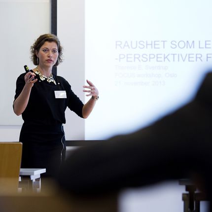 Professor Therese Egeland.