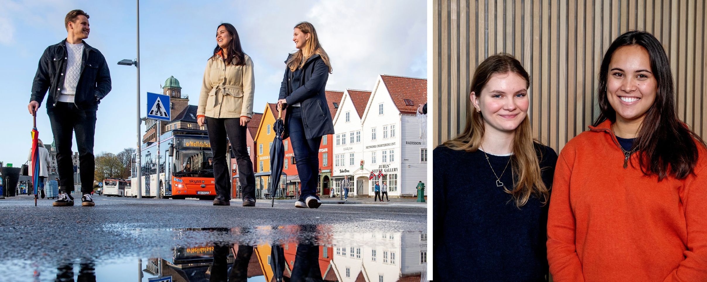  F.v. Mikko Juhani Lantto, Cinta Lilis Jacobsen og Karoline Lysaker.