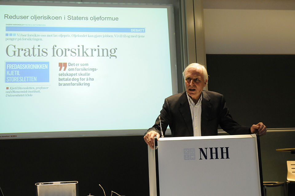 Thore Johnsen, Lehmkuhl conference in 2012. Archive Photo. Hallvard Lyssand