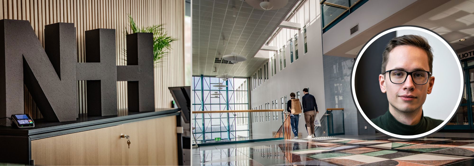 Simen Bø is a PhD candidate at the Department of Strategy and Management. He will defend his thesis at NHH on 28 November, with a dissertation that examines how people relate to the future. Photo: Trude Brun Wilhelmsen / NHH