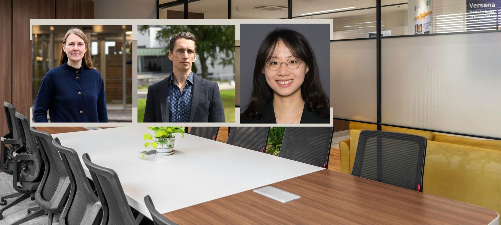 katrine løken, Alexander Willén og Yaling Xu 
