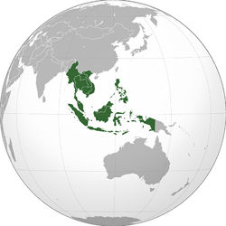 ASEAN-countries.  Illustration