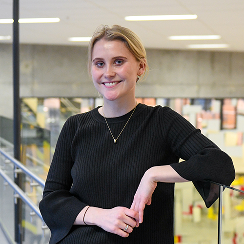 Bilde av Karoline Aasnæs. Foto: Ingrid Aarseth Johannessen