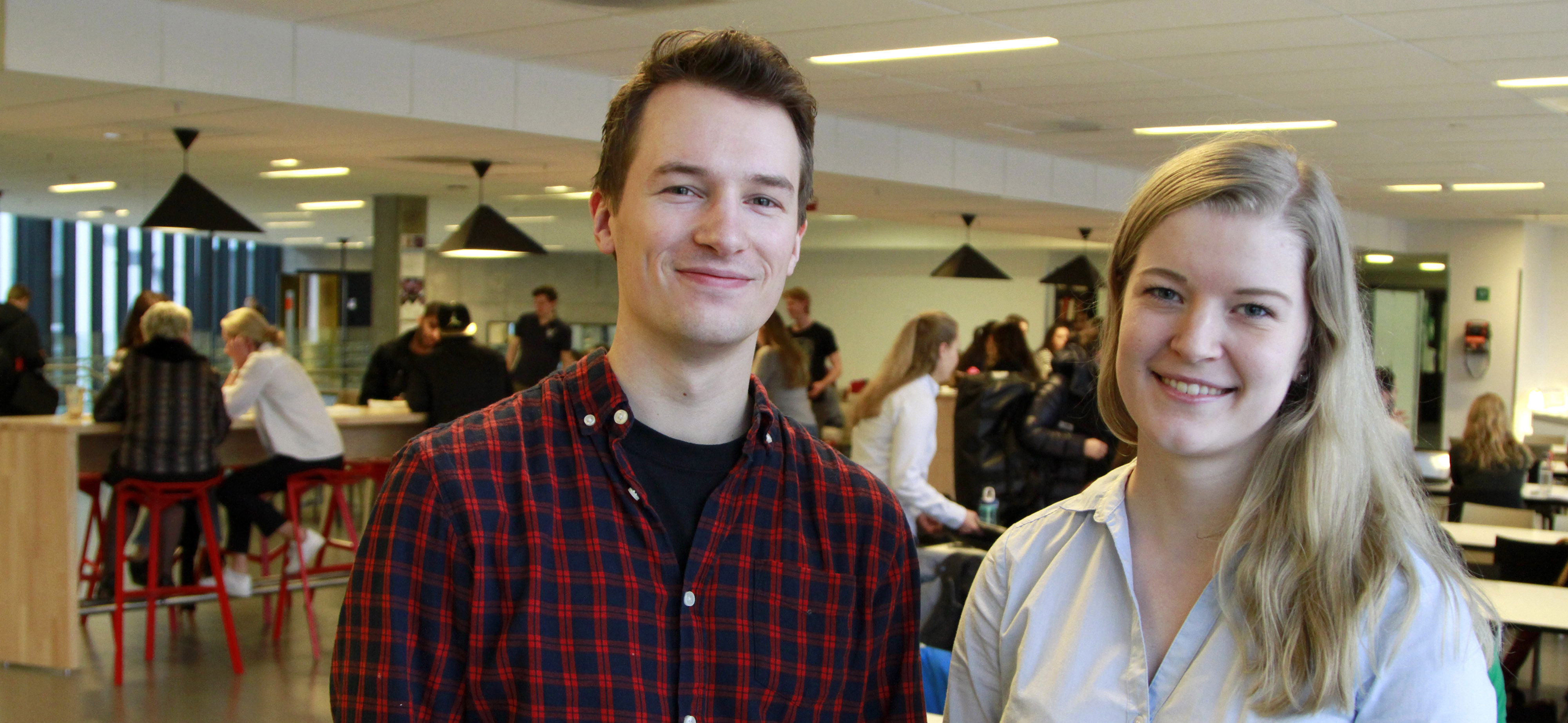 Frid Helén Hop og Michael Stornes. Foto: Hallvard Lyssand