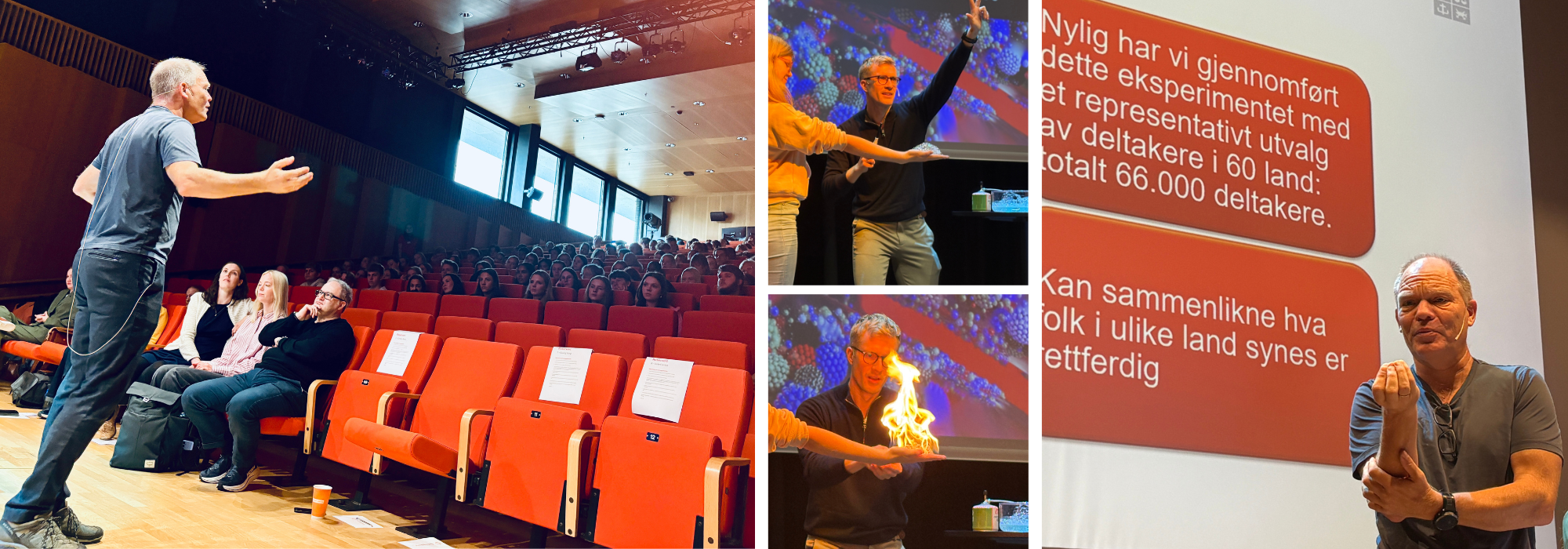 NHHs Alexander Cappelen under Forskningsdagene Ung