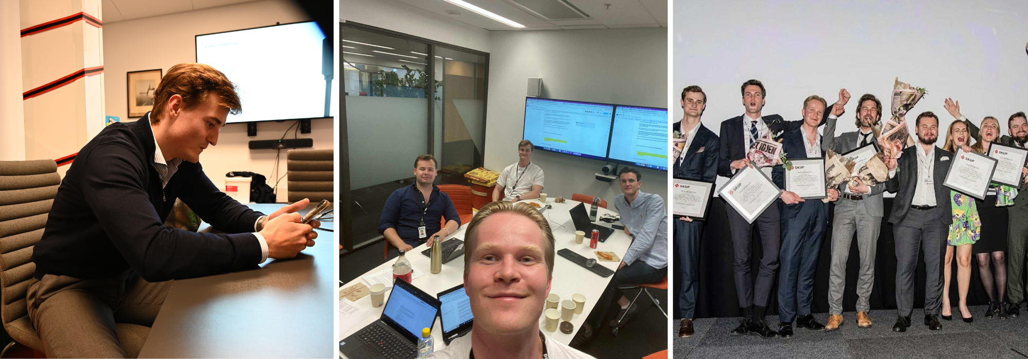 Jonatan Ree Nolet og kolleger i E24