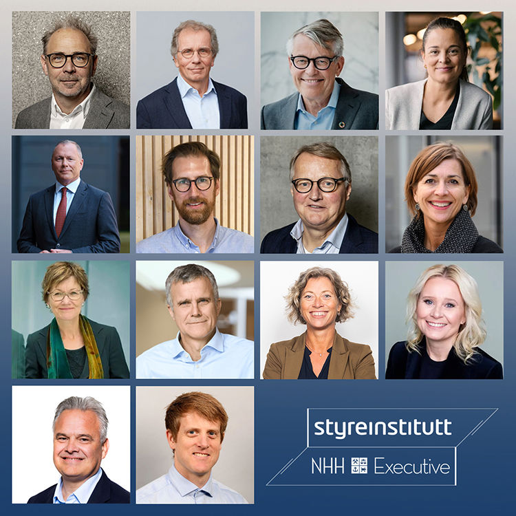 Bidragsytere til seminar om styrekompetanse