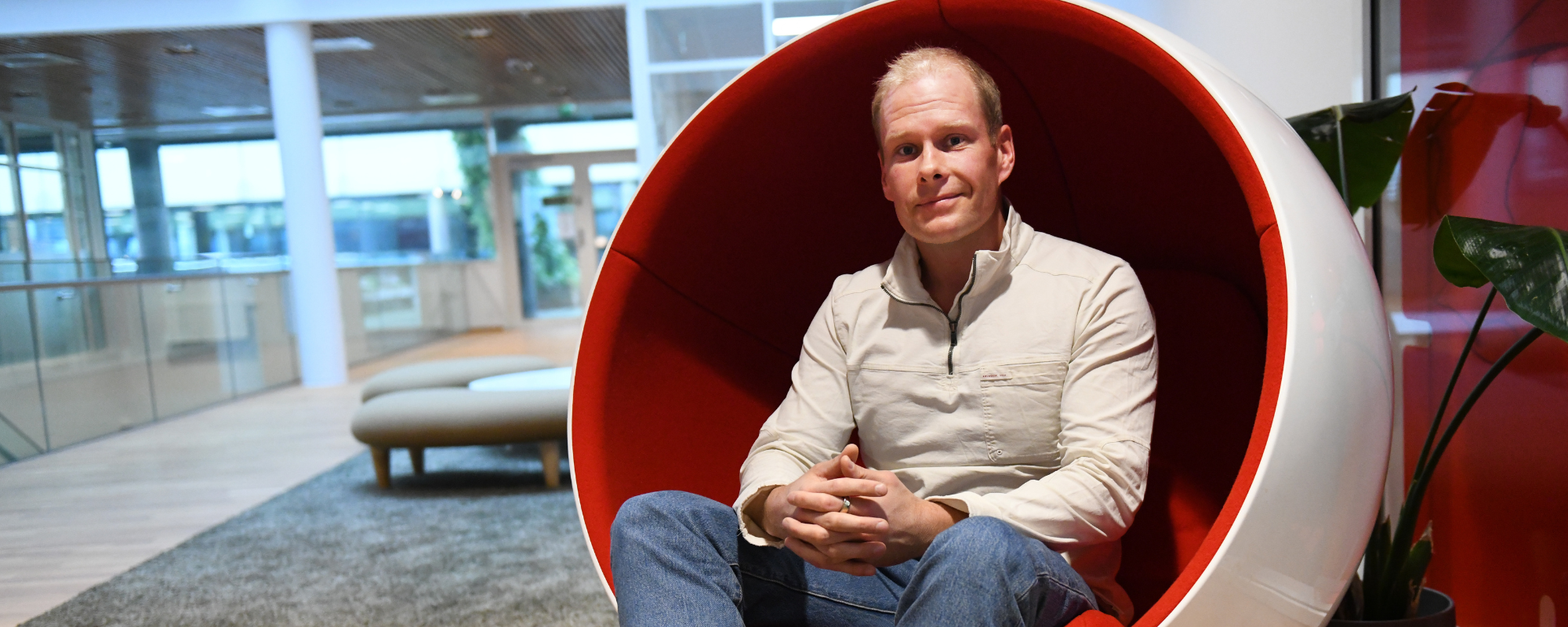 Med romteknologi vil gründer Herman Haatøft løse et stort navigasjonsproblem. Foto: Bjørn Egil Halvorsen