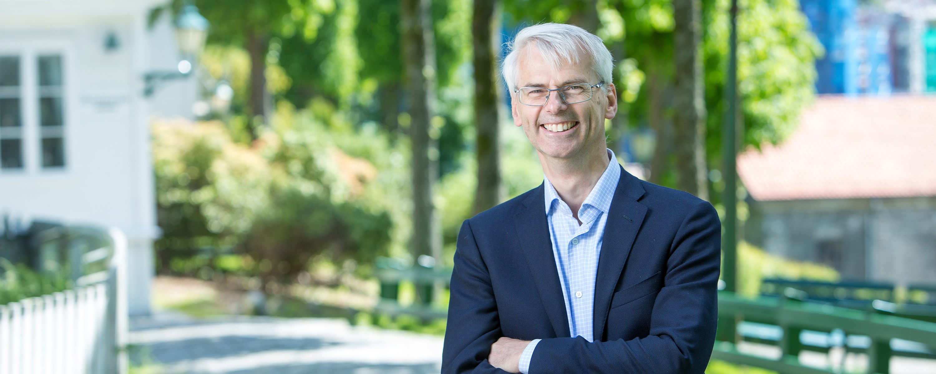 Bilde av NHH-rektor Øystein Thøgersen. Foto: Eivind Senneset