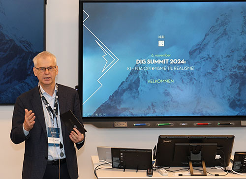 Rektor åpner DIG Summit 2024