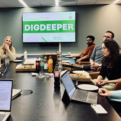 Participants at DIG Deeper in March 2025