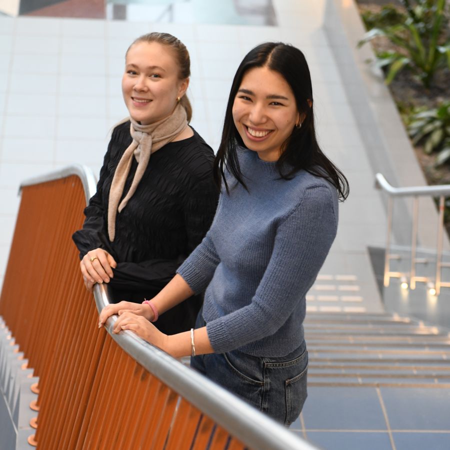 Eir F. Kjeøy og Solveig Hodneland