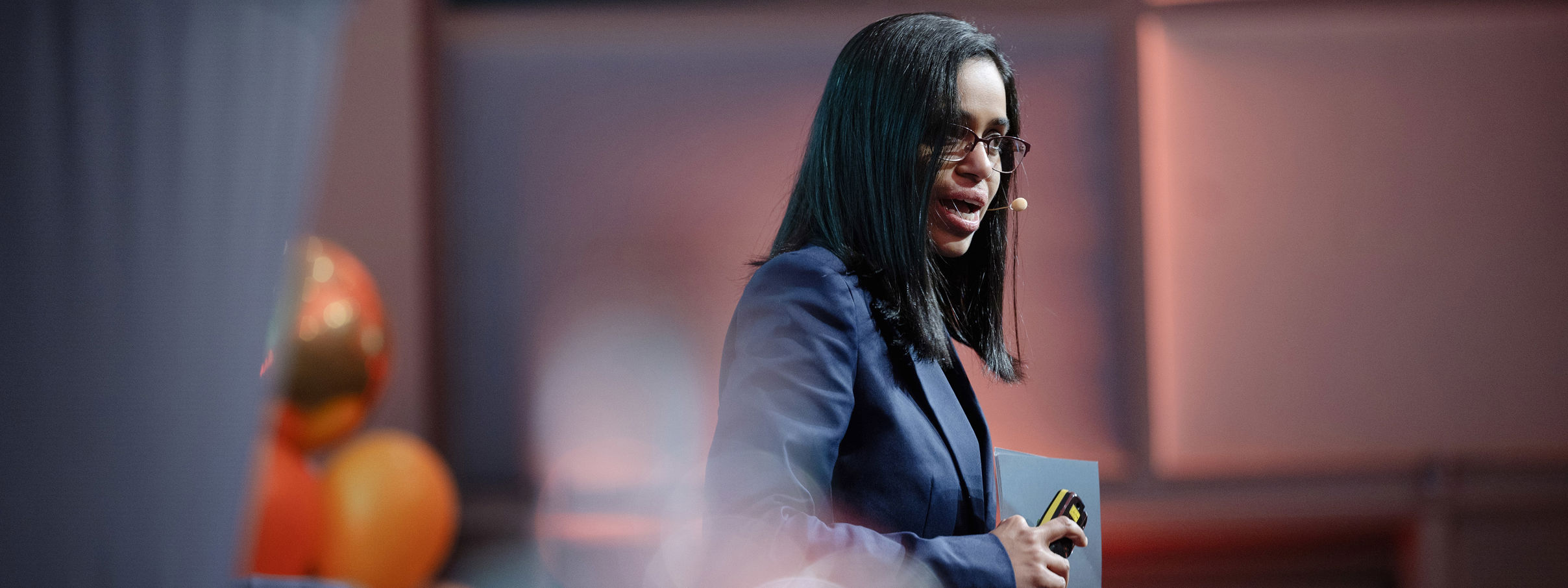 Aruna Divya Tatavarthy at the  Alumni confernence 2023. Photo: Siv Dolmen