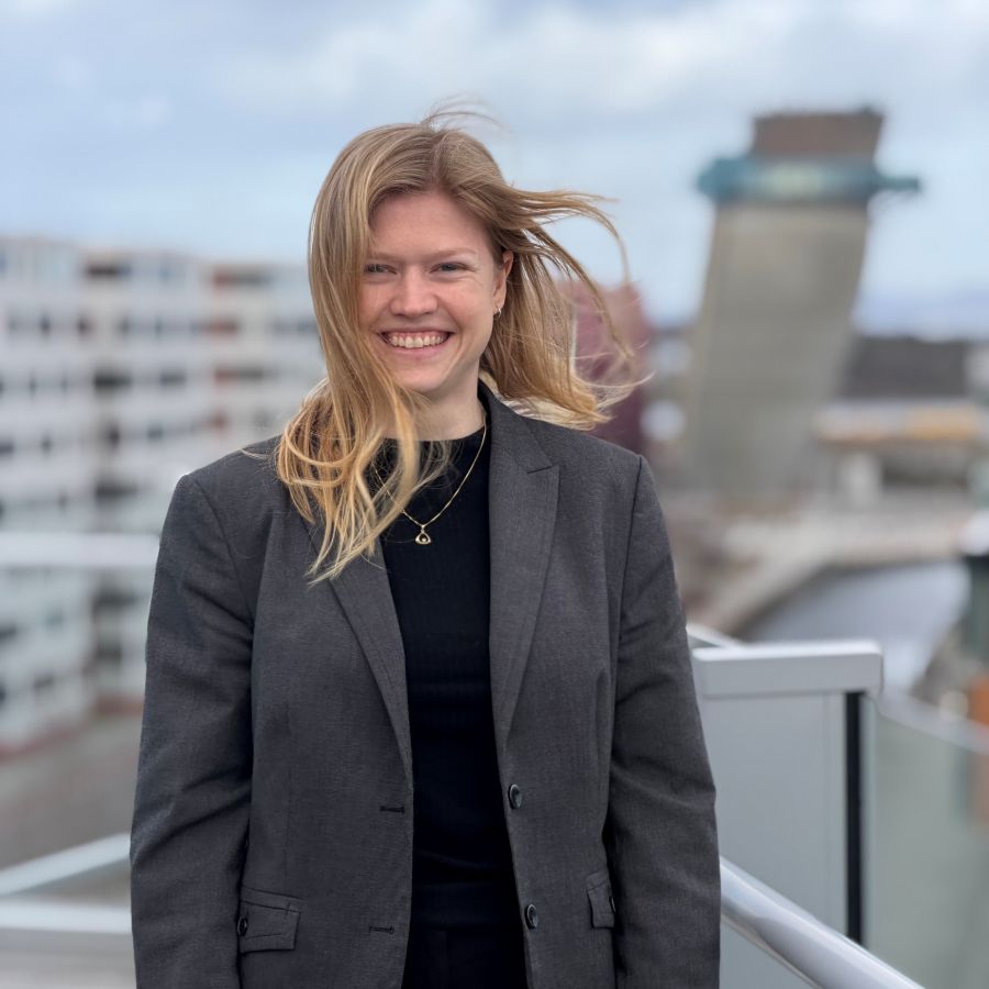 Lena Hamre og NHH omgivelser