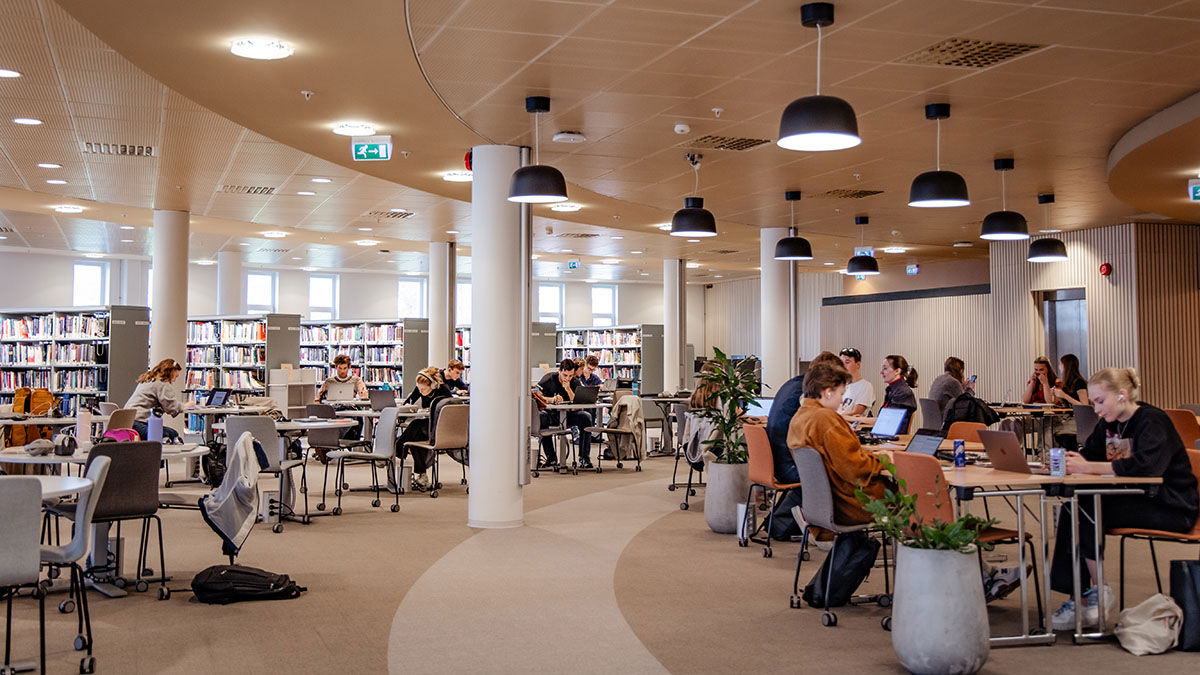 The NHH Library. Photo: Trude Brun Wilhelmsen