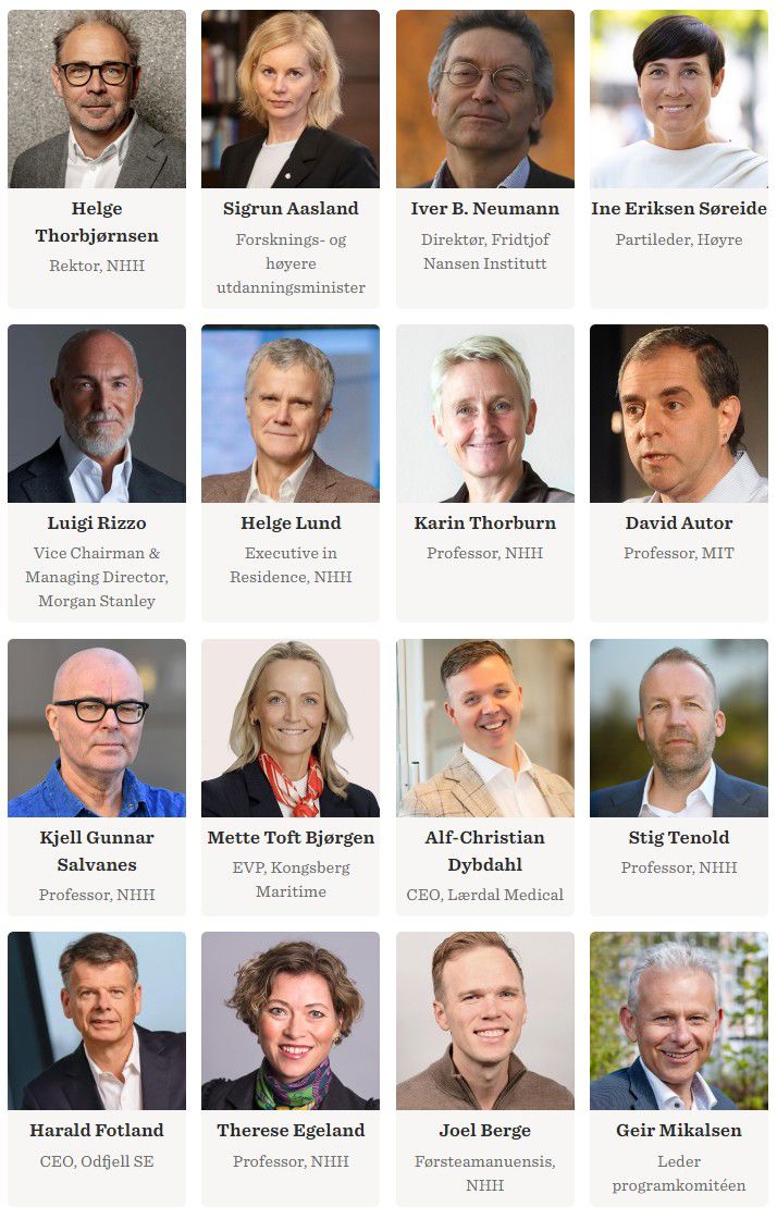 Innledere ved Vårkonferansen.