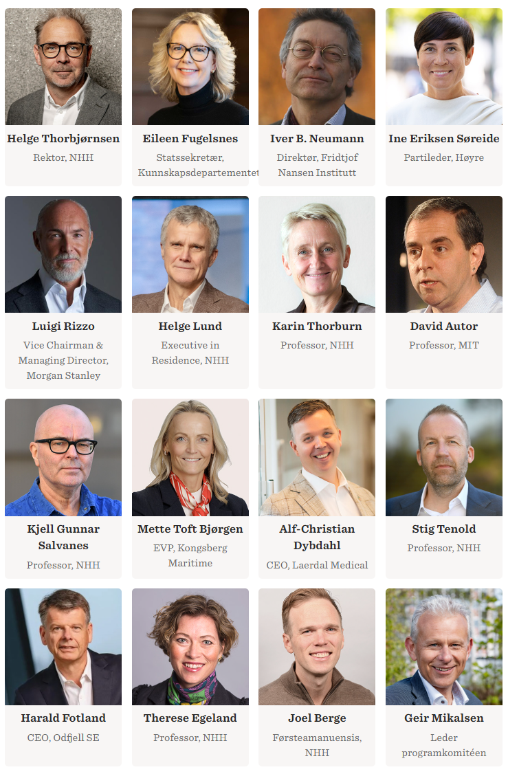 Innledere ved Vårkonferansen.