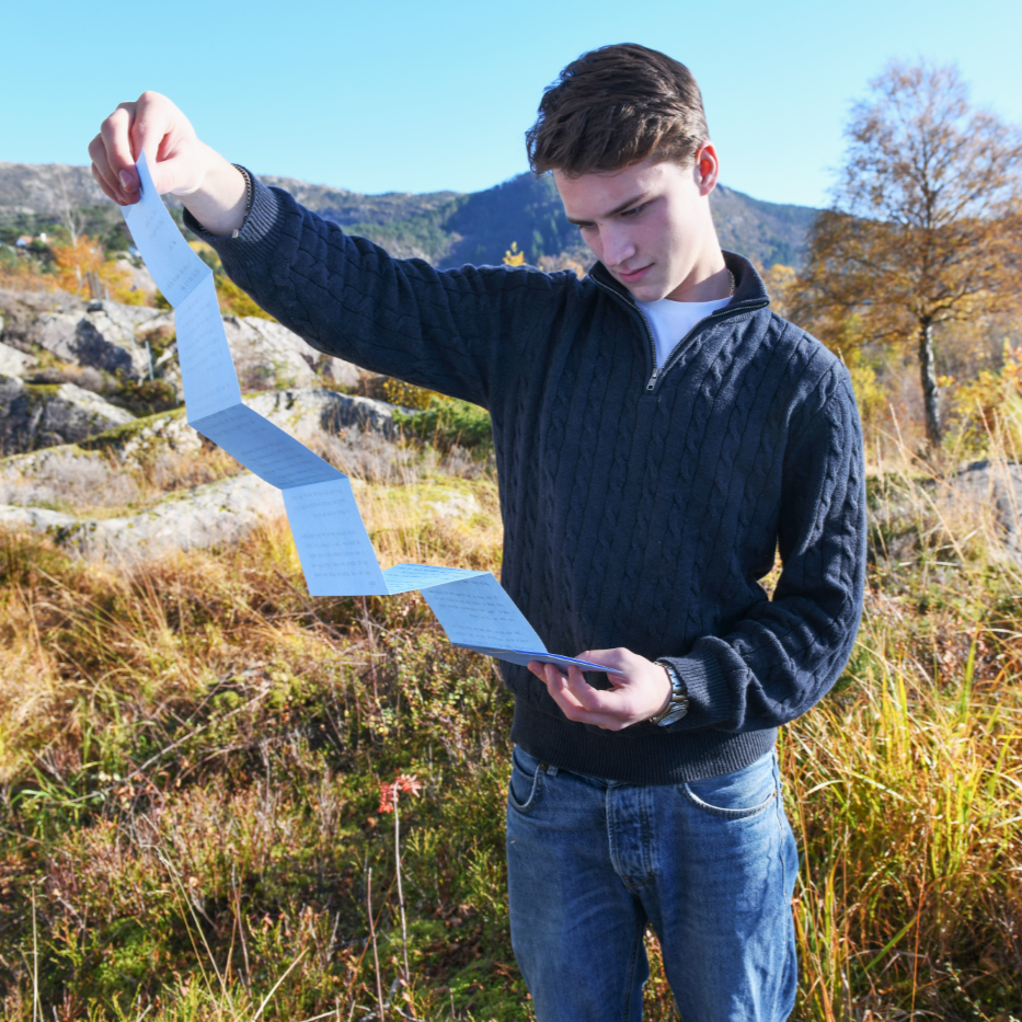 Klesgründer og NHH-student Daniel J. Båtstrand
