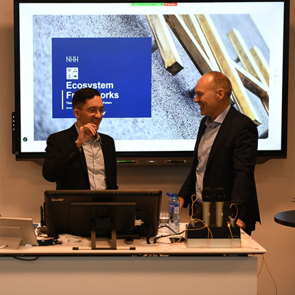 In conversation with main supervisor, Lasse Lien, ahead of the trial lecture