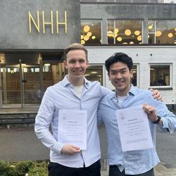 Erik Tien og Odin nes, masteroppgave