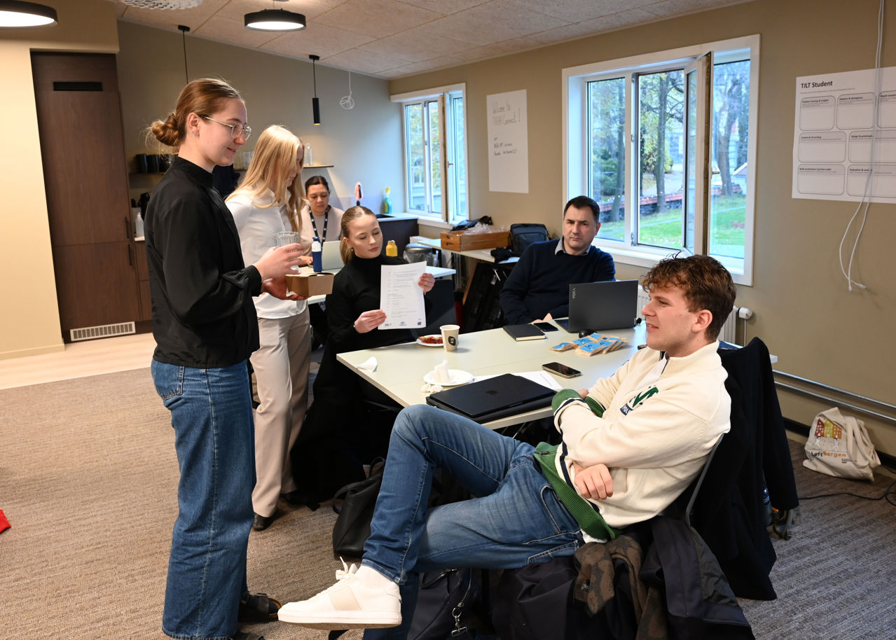 Helga Mjøs og Andreas Røstad