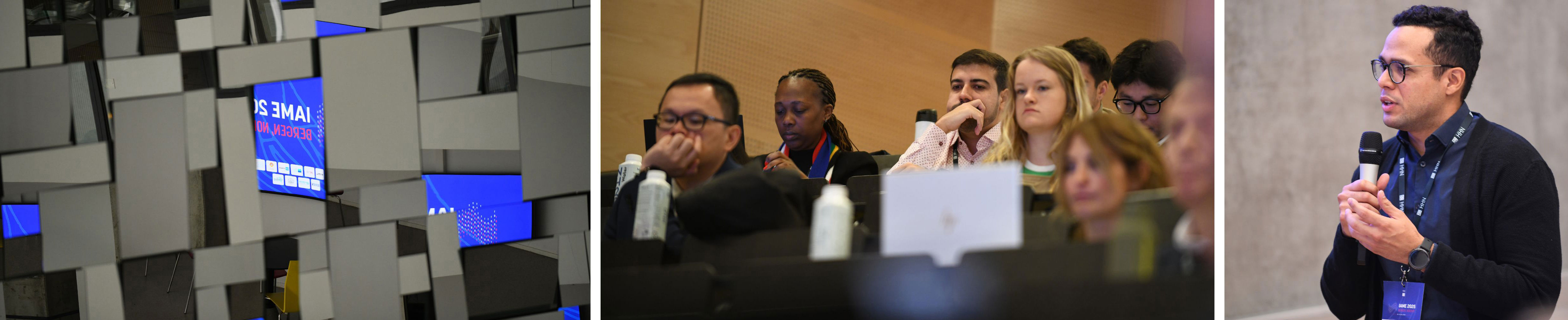 Collage of photos from IAME 2025