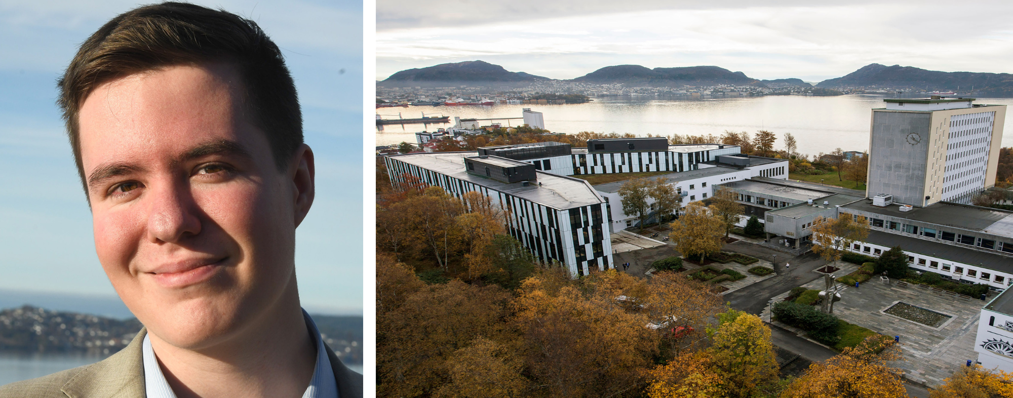 Daniel Dias Ramos at NHH in Bergen in the autumn