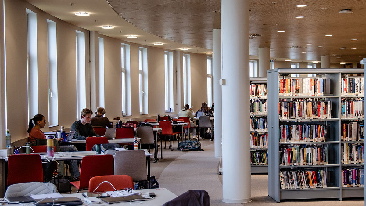 The NHH Library. Photo: Trude Brun Wilhelmsen