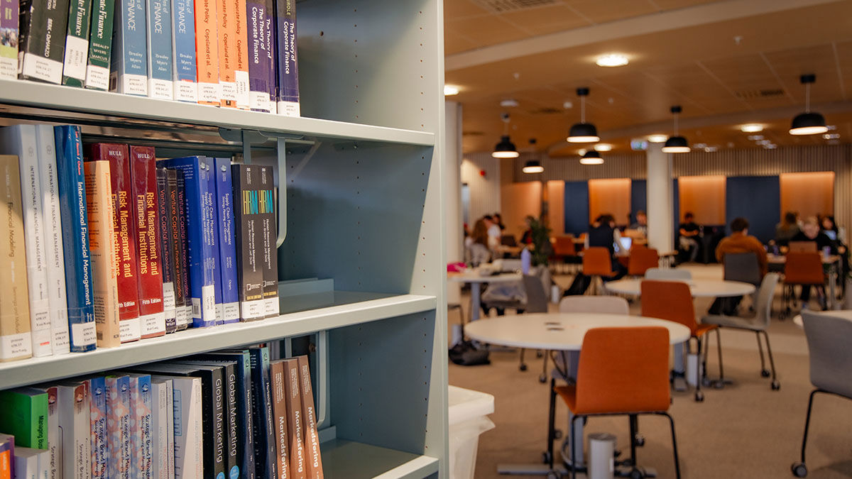 The NHH Library. Photo: Trude Brun Wilhelmsen