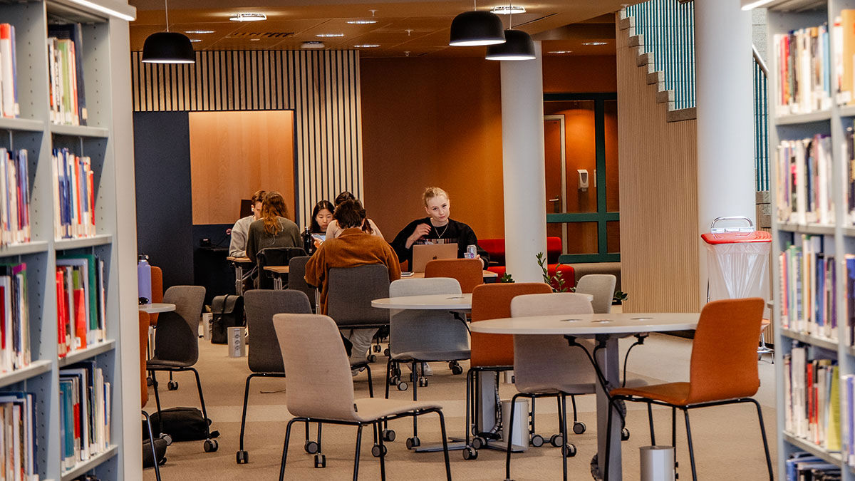 The NHH Library. Photo: Trude Brun Wilhelmsen