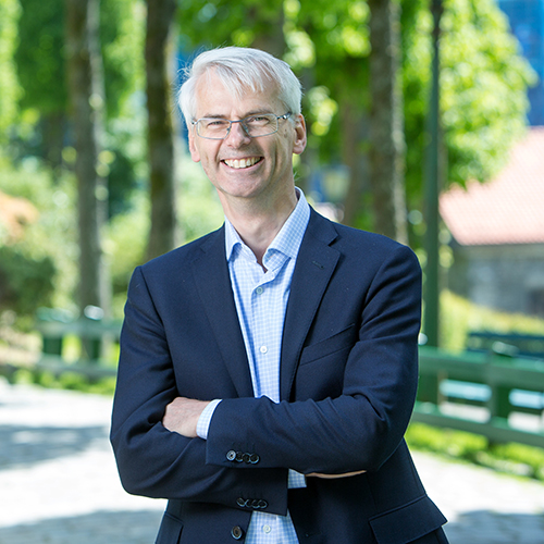 Bilde av NHH-rektor Øystein Thøgersen. Foto: Eivind Senneset