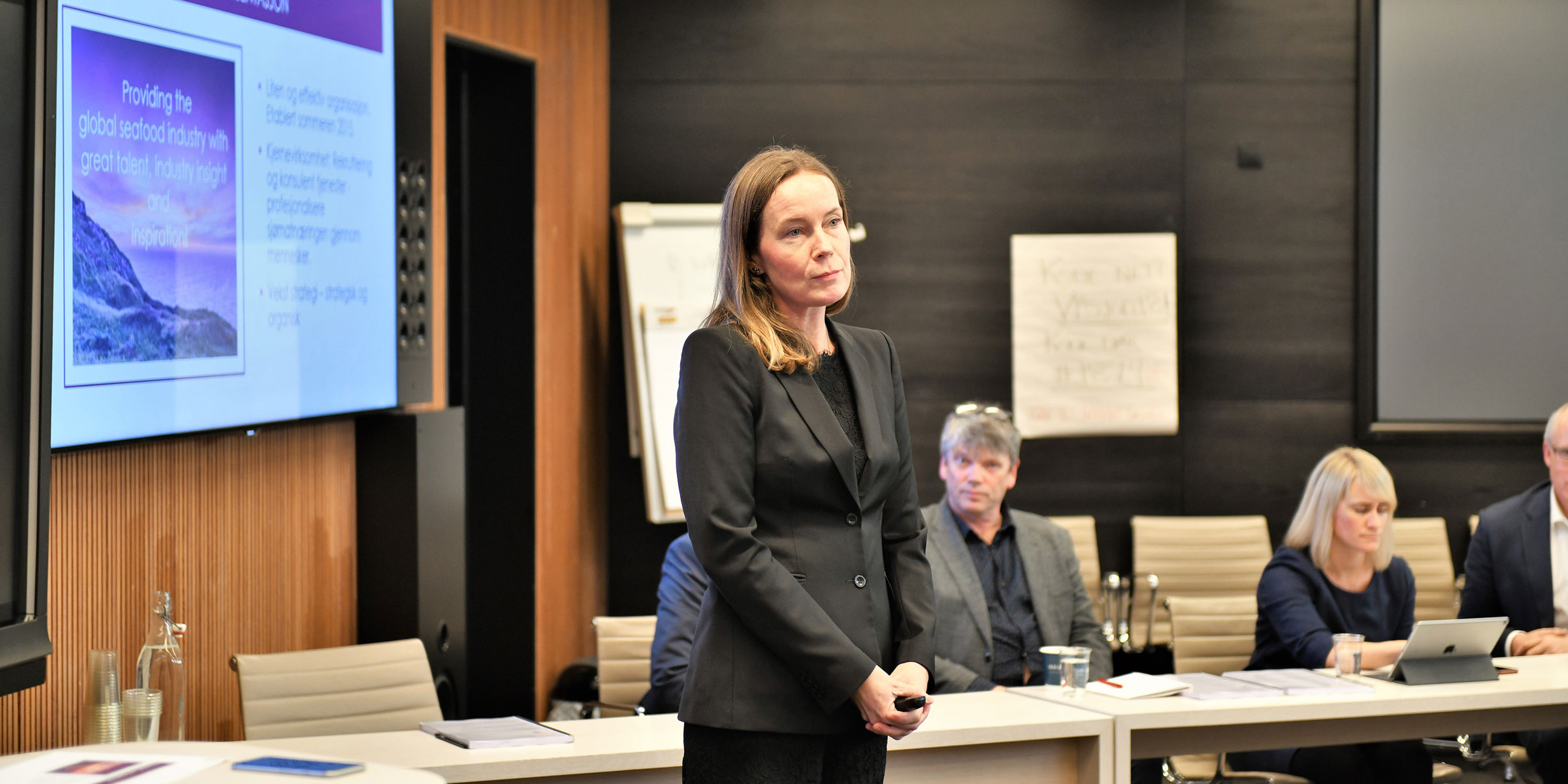 Lene Faye Jordan i Seafood People AS.