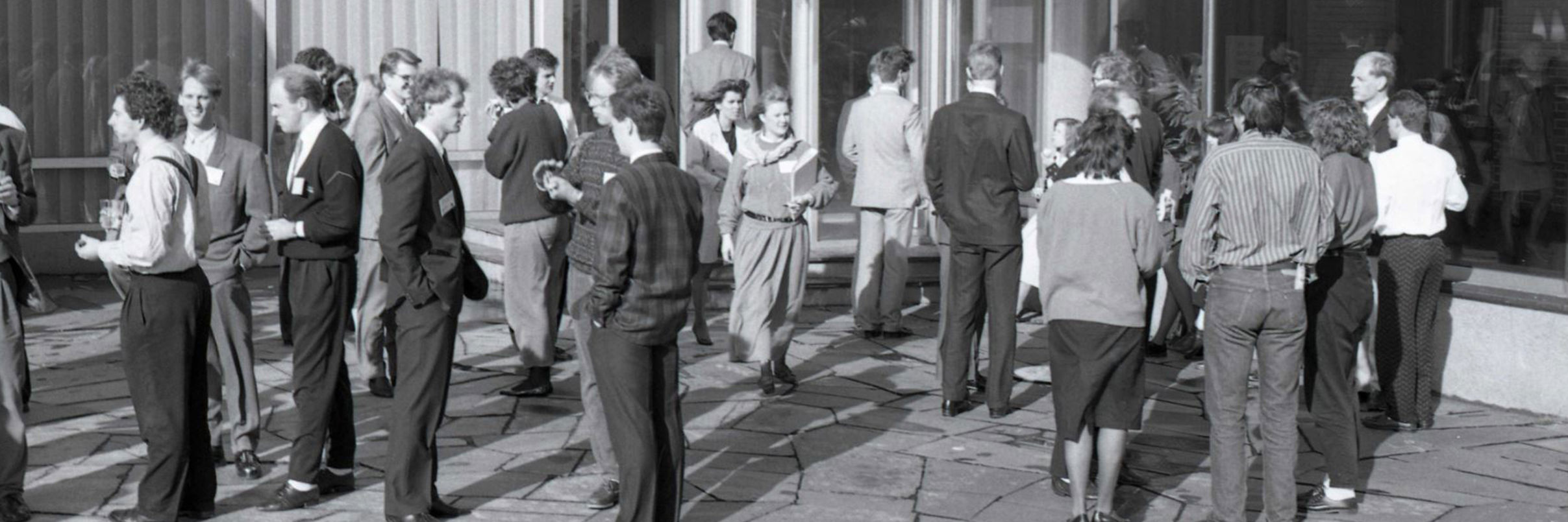 NHH-Symposiet har vært arrangert annet hvert år siden oppstarten i 1983. Her et lite historisk øyeblikk; symposiet for 30 år siden. 