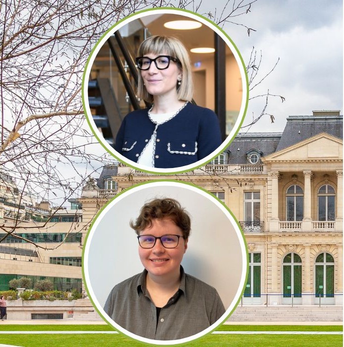 Theresa Bührle and Elisa Cas