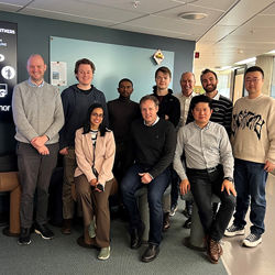 Participants in DIG's PhD course on AI.