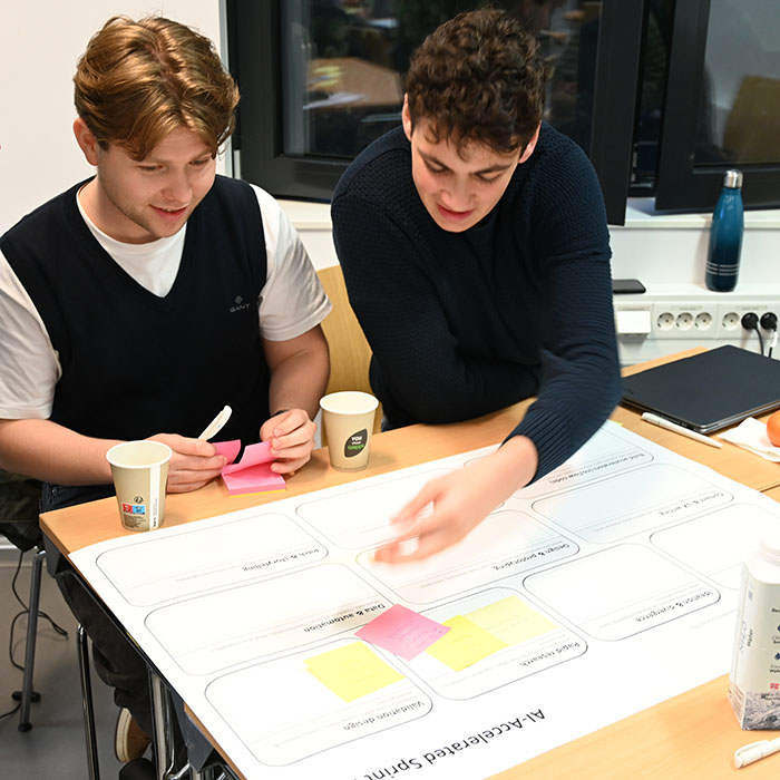 Sindre Sæter og Brak Tønder Nilsen