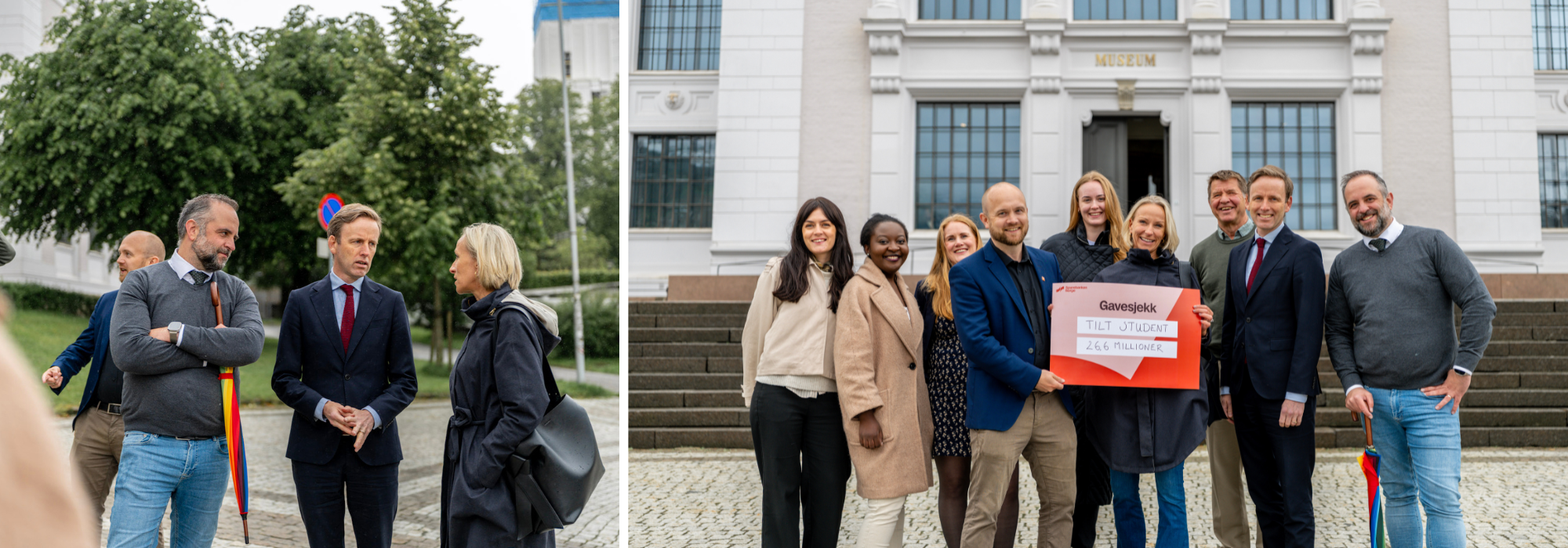 Bram Timmermans med flere i forbindelse med TILT student