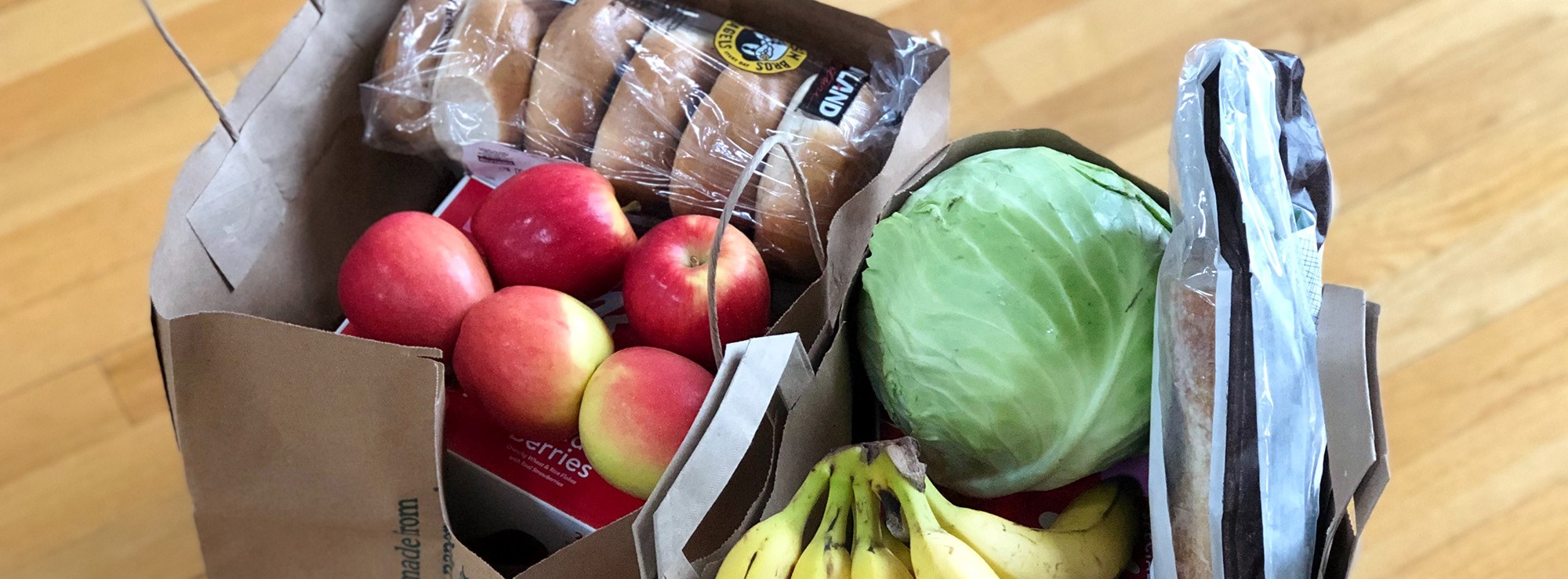 Groceries in paper bags. Photo: Maria Lin Kim/Unsplash.com