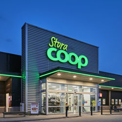swedish Coop store. Coop press photo