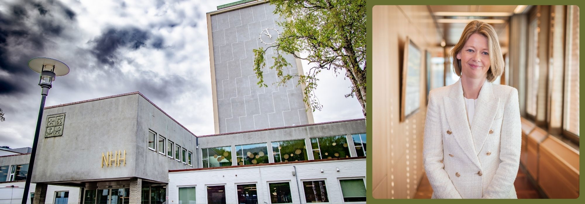 Sentralbanksjef Ida Wolden Bache og NHH