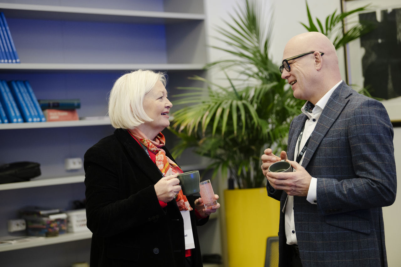 Thor Gjermund Eriksen og Gro Bakstad