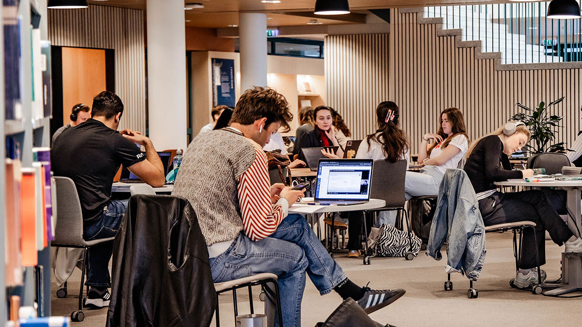  The NHH Library. Photo: Trude Brun Wilhelmsen