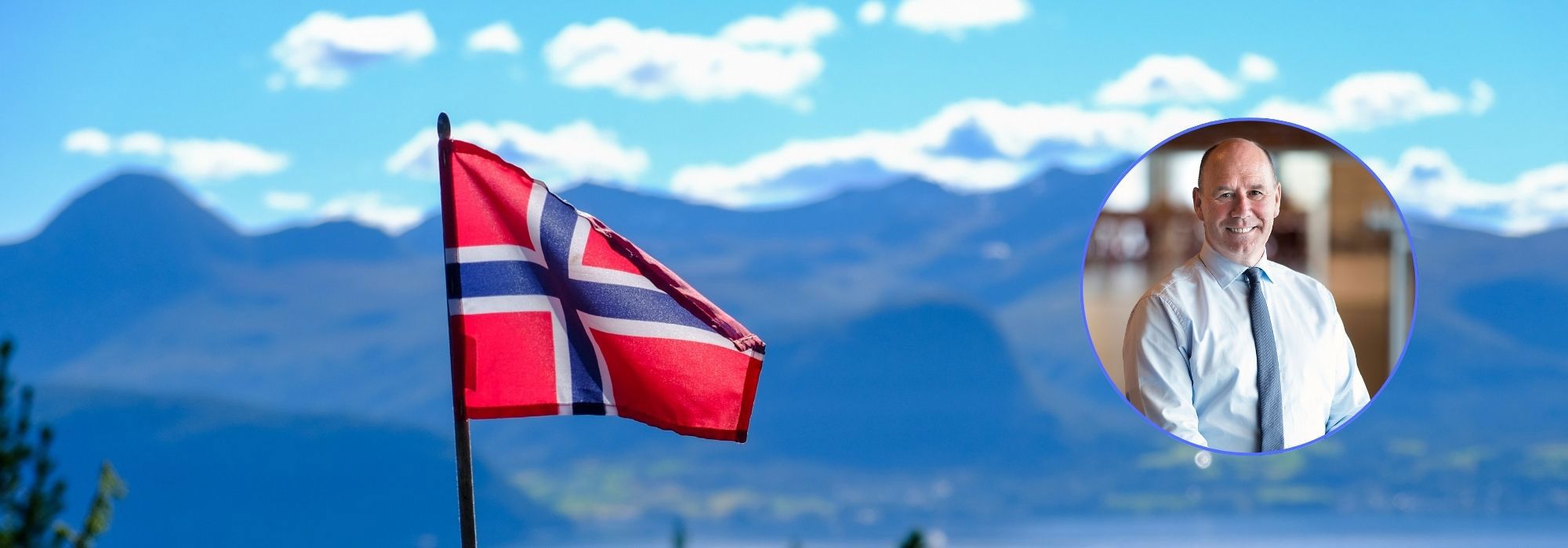 Norsk flagg Tor W. Andreassen