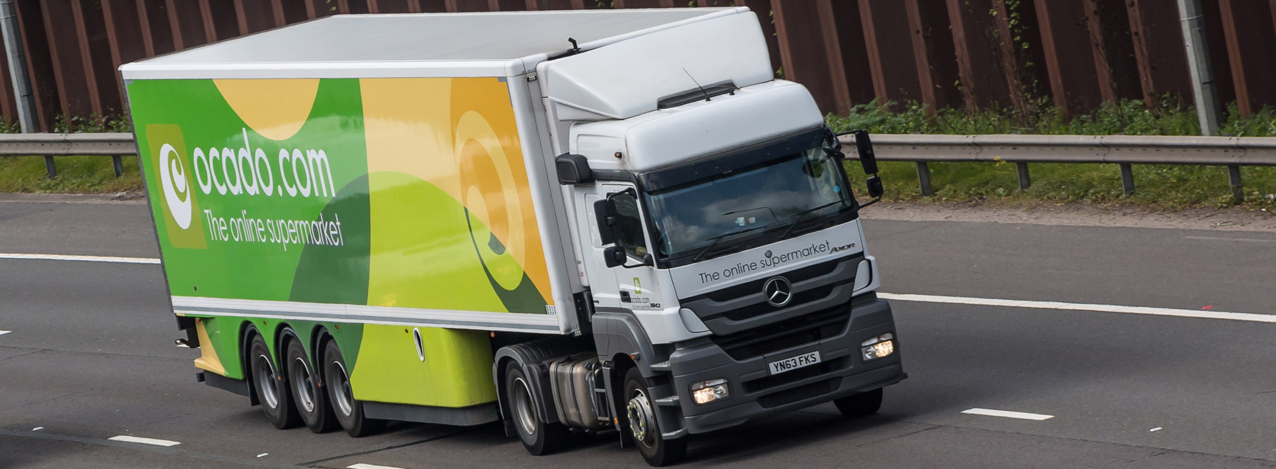 Ocado truck. Photo: Dreamstime