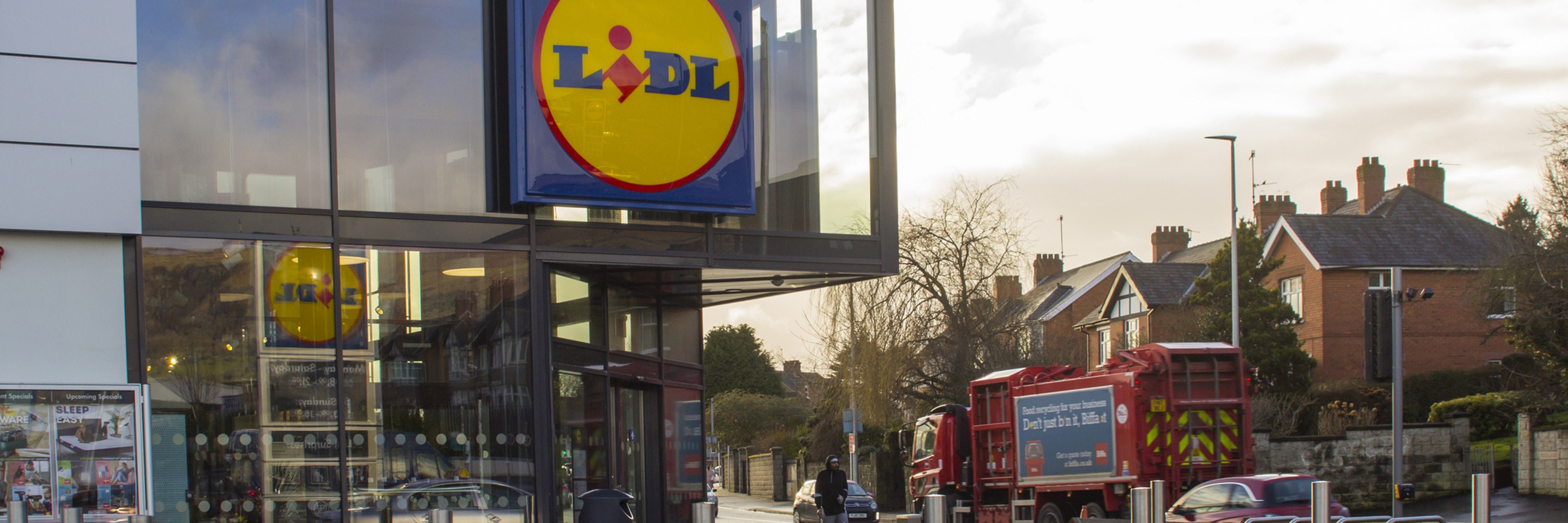 LIDL’s store in Anderson’s town in Belfast Northern Ireland. Photo: Michael Harper/Dreamstime