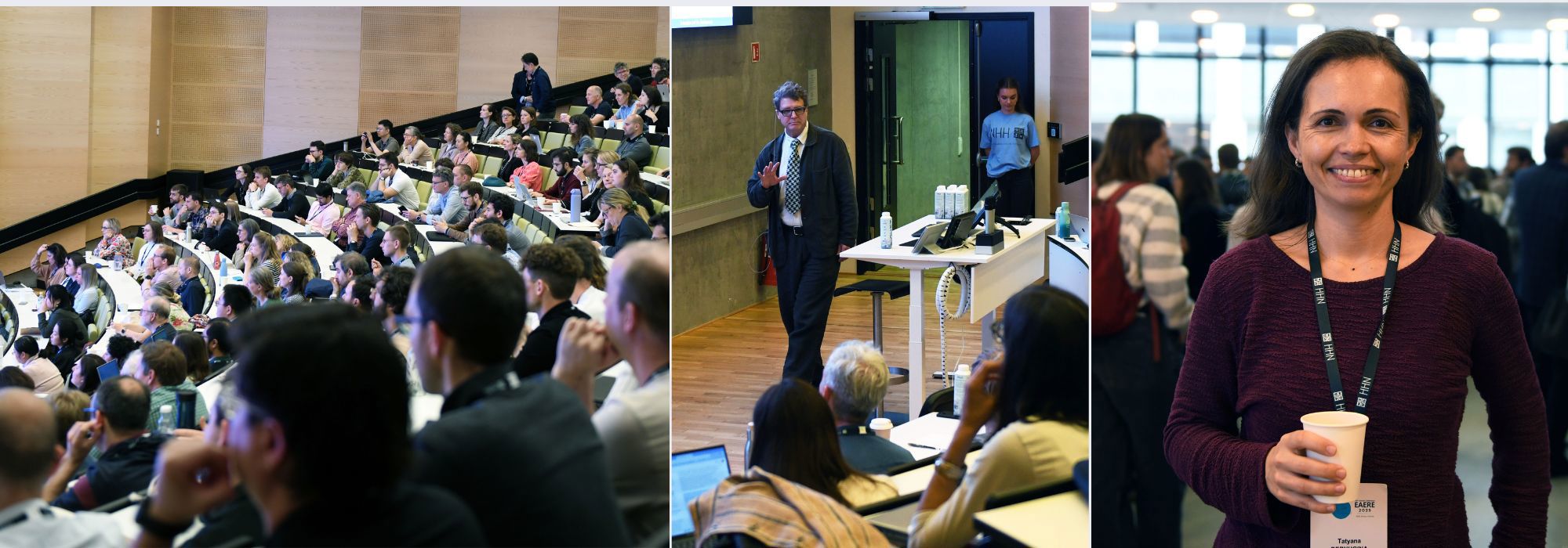 30th Annual Conference of the European Association of Environmental and Resource Economists (EAERE) at NHH Norwegian School of Economics. Keynote speaker Robin Burgess (London School of Economics) and Tatyana Deryugina (University of Illinois at Urbana-Champaign) 