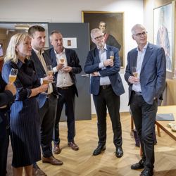 Øystein Thøgersen, Margareth Hagen, Departementsråd Petter Skarheim