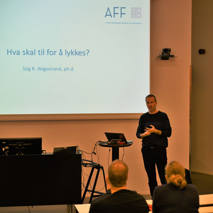 Innovasjonsspesialist Stig Roar Wigestrand i AFF